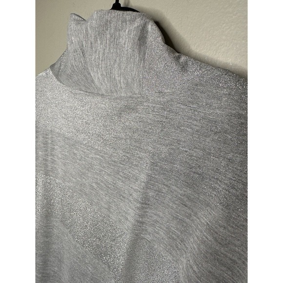 Chico’s Lightweight Silver 3 US XL Open Cardigan Sweater Duster - Picture 9 of 16